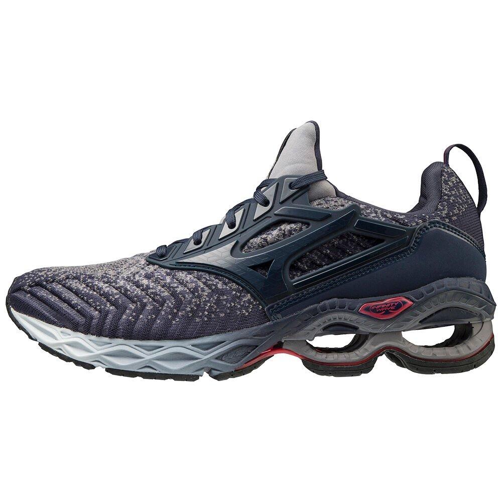 Mizuno Men's Running Shoes Royal Wave Creation Waveknit 2 Shoes - J1GC203325